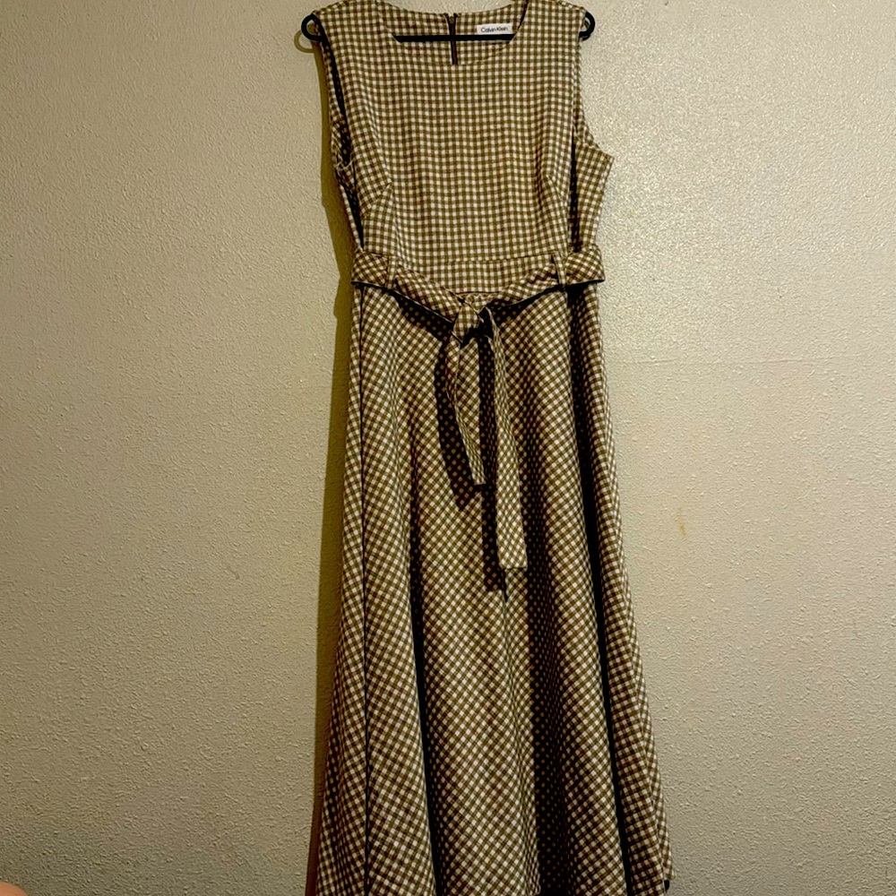 020. Very classy Calvin Klein dress size 12.